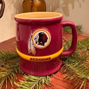 Classic Washington Redskins NFL Burgundy & Gold (Yellow) Mug